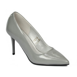 Elegante damesko 1293 lak grå