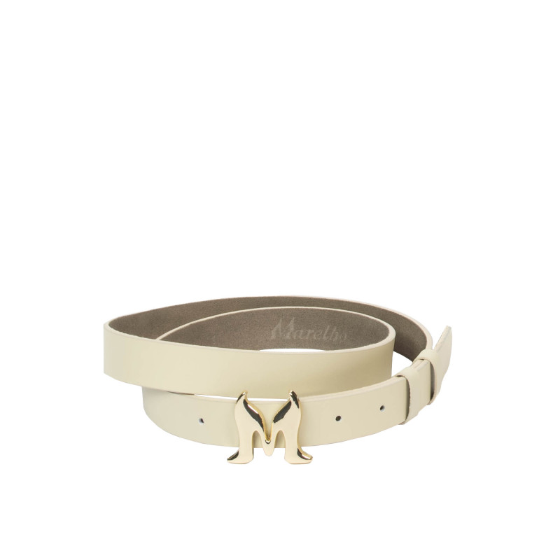 Damebælte 41m beige