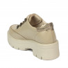 Dame casual sko 6064 beige kombineret