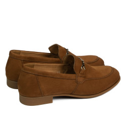 Dame casual sko 6066 bufo brun