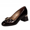 Elegante damesko 1298 lak bordeaux