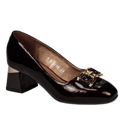 Elegante damesko 1298 lak bordeaux