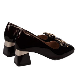 Elegante damesko 1298 lak bordeaux