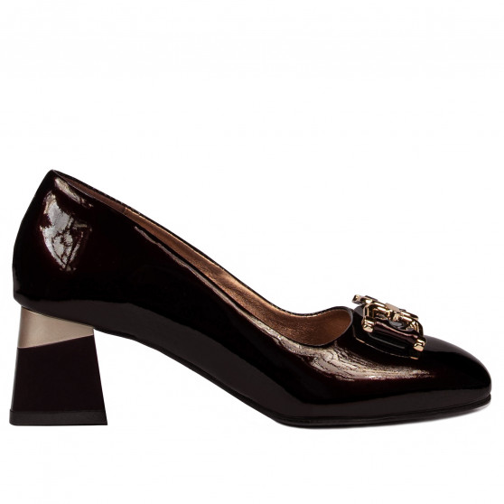 Elegante damesko 1298 lak bordeaux