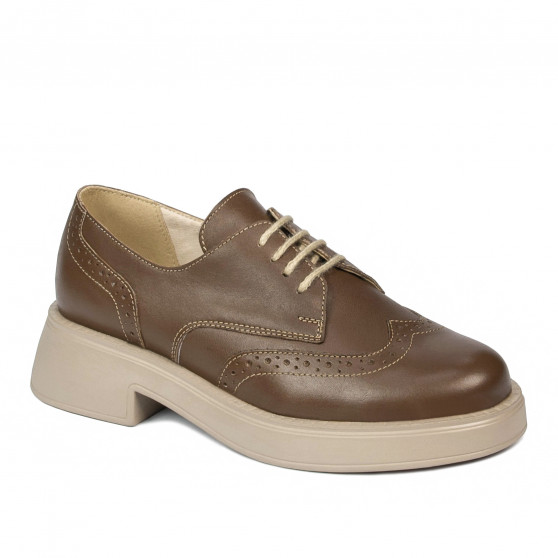 Dame casual sko 6067 brun