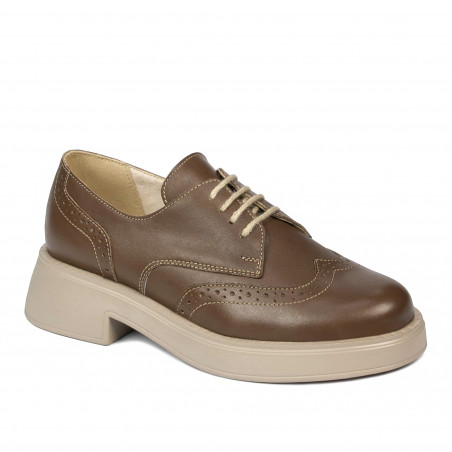Dame casual sko 6067 brun