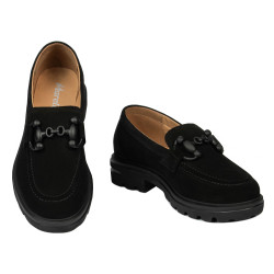 Casual damesko 6069 sort bufo
