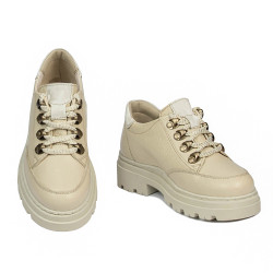 Børnesko 2024 beige kombineret