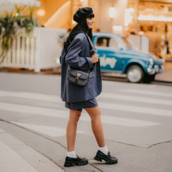 Damesko casual 6065 sort lifestyle