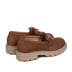 Dame casual sko 6069 bufo brun