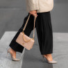 Dame elegante sko 1296 lak cappuccino lifestyle