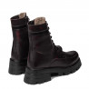 Dame støvler 3386 i kombineret bordo