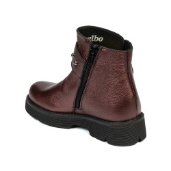 Børnestøvler 3032 bordeaux perlemor