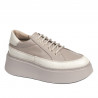 Damesko 6070 sandfarvet kombineret