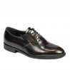 Elegante herresko 959 i bordo florantic
