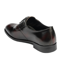 Elegante herresko 959 i bordo florantic