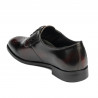 Elegante herresko 959 i bordo florantic