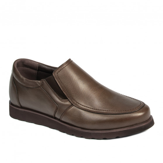 Herresko casual 962 kaffefarvet