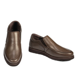 Herresko casual 962 kaffefarvet