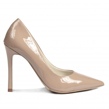 Dame elegante sko 1302 lak camel