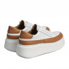 Damesneakers 6070 hvid kombineret