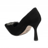 Dame elegante sko 1312 sort antilope