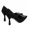 Dame elegante sko 1312 sort antilope