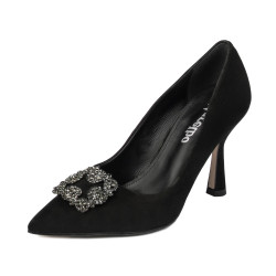 Dame elegante sko 1312 sort antilope