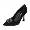 Dame elegante sko 1312 sort antilope