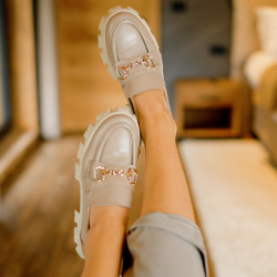 Dame casual sko 6065 sand