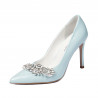 Damer elegante sko 1300 baby blue
