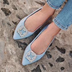 Dameballerinaer 1301 baby blue