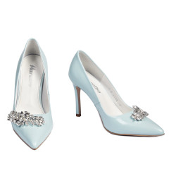 Damer elegante sko 1300 baby blue