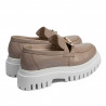 Dame casual sko 6072 sand