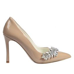 Elegante damesko 1300 lak camel