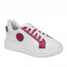 Damesko 6073 hvid+fuchsia