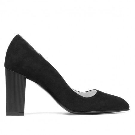 Elegant dame sko 1278 sort antilope