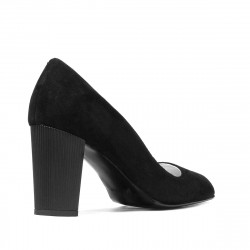 Elegant dame sko 1278 sort antilope