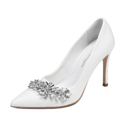 Elegant dame sko 1300 hvid