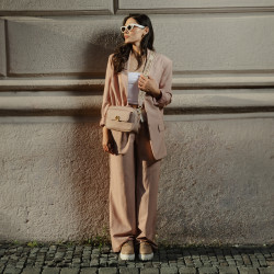 Dame casual sko 6072 sand lifestyle