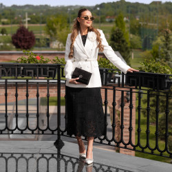 Elegant dame sko 1300 hvid lifestyle