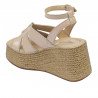 Damesandaler 5108 beige perlemor