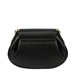 Sort dame-skuldertaske 027g