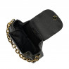 Sort dame-skuldertaske 027g
