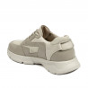 Herresportssko 966 beige kombineret