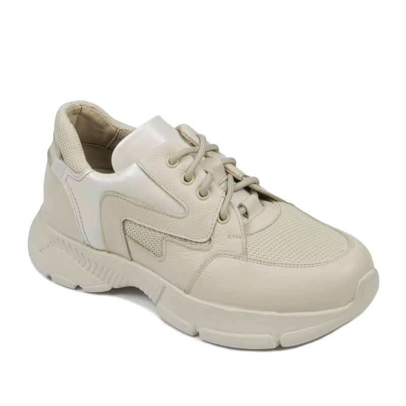 Teenagere sneakers 8001 beige kombination
