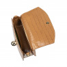 Damehåndtaske 023g croco brun