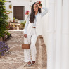 Dame casual sko 6072 brun lifestyle