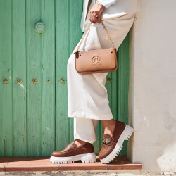 Dame casual sko 6072 brun lifestyle