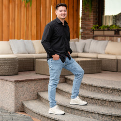 Herresportssko 974 beige lifestyle